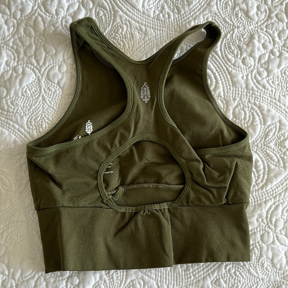 free people high neck sports bra - Picture 2 of 2